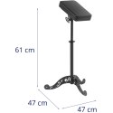 Podłokietnik do tatuażu z regulacją wysokości odchylany 54 x 54x 66.5-105 cm