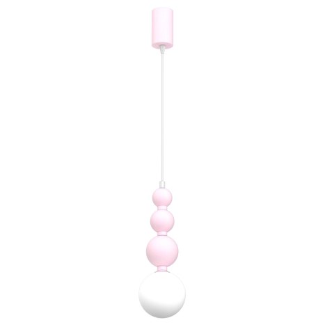 Lampa wisząca BOULE Pink 1xG9