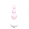 Lampa wisząca BOULE Pink 1xG9