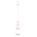 Lampa wisząca BOULE Pink 1xG9