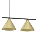 Lampa wisząca CAPITAL CZARNY-ZŁOTY 3XGX53