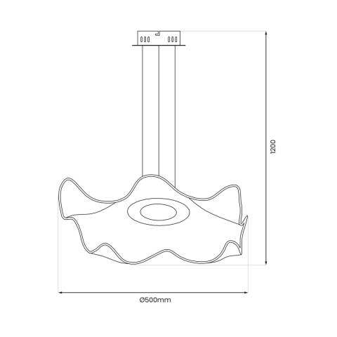 Lampa wisząca LARGO 16W LED