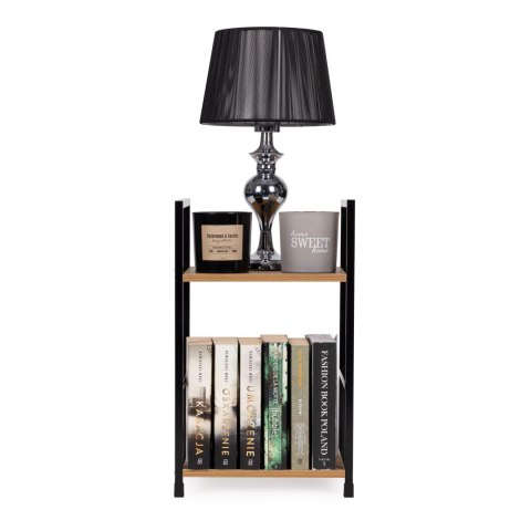 Regał drewniany nowoczesny szafka nocna 2 półki LOFT Regał drewniany nowoczesny szafka nocna 2 półki LOFT