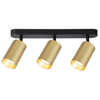 Spotlight Pipe 3xGU10 Złoty