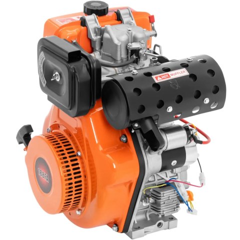 Silnik spalinowy Diesel jednocylindrowy 4 SUW z rozrusznikiem linkowym 11 KM 8.2 kW Silnik spalinowy Diesel jednocylindrowy 4 SUW z rozrusznikiem linkowym 11 KM 8.2 kW