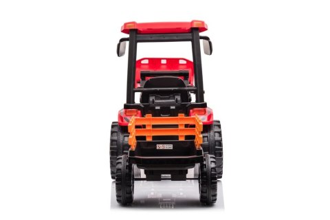 Traktor Na Akumulator Z Przyczepą Hercules Czerwony 24V Traktor Na Akumulator Z Przyczepą Hercules Czerwony 24V