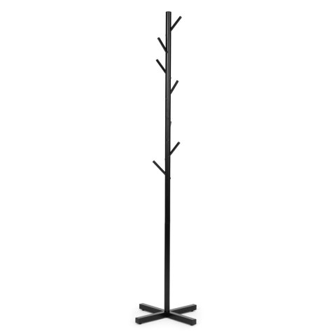 Stojący wieszak na ubrania prosty metalowy 7 haczyków 177 cm ModernHome Stojący wieszak na ubrania prosty metalowy 7 haczyków 177 cm ModernHome