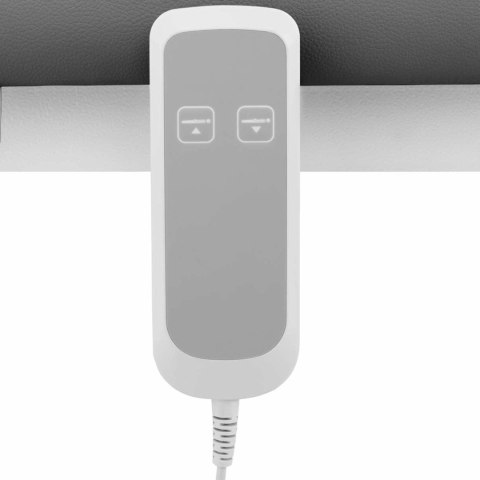 Łóżko stół kosmetyczny do masażu elektryczny 1 silnik 200 kg LILLE - szary Łóżko stół kosmetyczny do masażu elektryczny 1 silnik 200 kg LILLE - szary