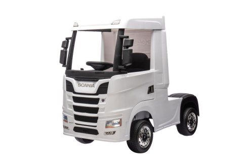 Auto Na Akumulator Scania 500R HL698 Białe 4x4 Auto Na Akumulator Scania 500R HL698 Białe 4x4