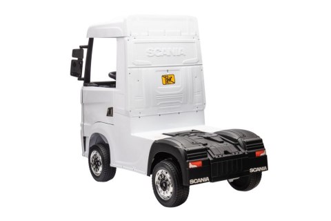 Auto Na Akumulator Scania 500R HL698 Białe 4x4 Auto Na Akumulator Scania 500R HL698 Białe 4x4