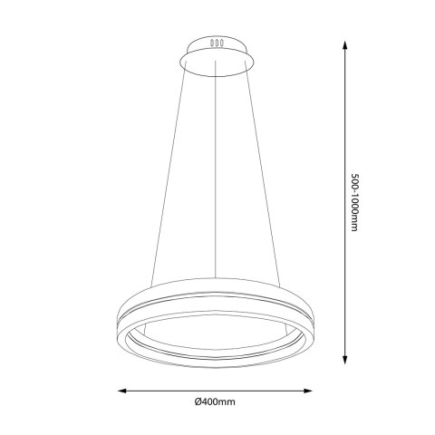 Lampa wisząca GRAVITY 36W LED Lampa wisząca GRAVITY 36W LED