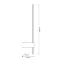 Kinkiet SWING 8W LED 3000-6000K