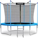 Trampolina ogrodowa 10ft/312cm z siatką wewnętrzną i drabinką Neo-Sport