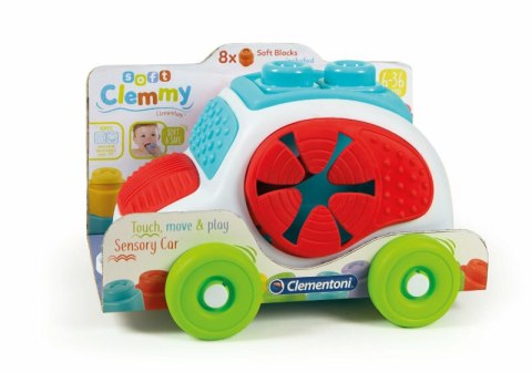 Autko Sensoryczne Z Klockami Clementoni 17315 Autko Sensoryczne Z Klockami Clementoni 17315