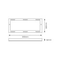 Ramka Aluminiowa 120x30 Backlit
