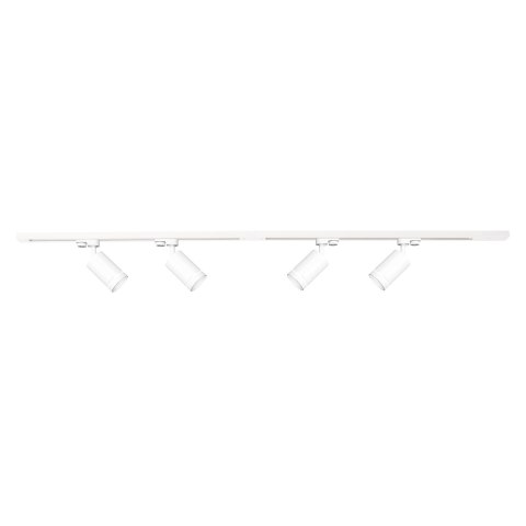 Zestaw Szynoprzewód 4xPipe Ring GU10 + Prowadnica 2x1m + Złączki - Biały Zestaw Szynoprzewód 4xPipe Ring GU10 + Prowadnica 2x1m + Złączki - Biały