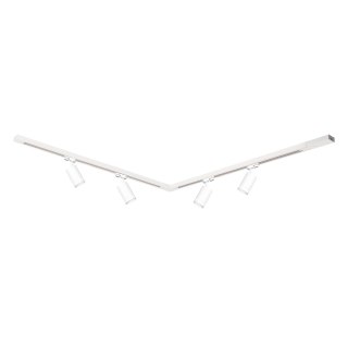Zestaw Track Light Pipe Ring 4xGU10 2m Biały