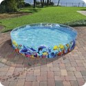 Basen ogrodowy rozporowy dla dzieci 244 x 46 cm Bestway 55031