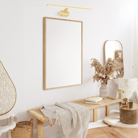 Kinkiet PRADO Satin Gold 11W LED 3000K Kinkiet PRADO Satin Gold 11W LED 3000K