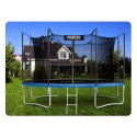Trampolina ogrodowa 15ft/465cm z siatką wewnętrzną i drabinką niebieska Neo-Sport