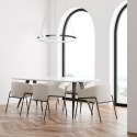 Lampa wisząca HOOP CHROME 27W LED