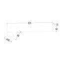 Kinkiet Magnet 9W+1xGU10 3000/4000K Biały Lewy