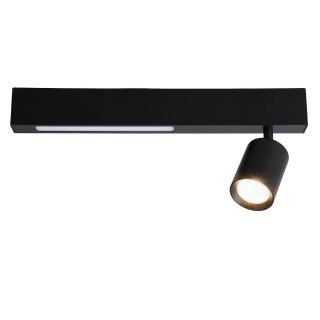Lampa Sufitowa Magnet 5W+1xGU10 3000/4000K Czarny