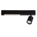 Lampa Sufitowa Magnet 5W+1xGU10 3000/4000K Czarny