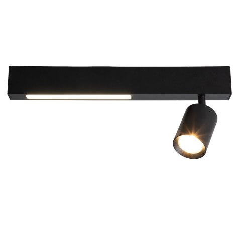 Lampa Sufitowa Magnet 5W+1xGU10 3000/4000K Czarny