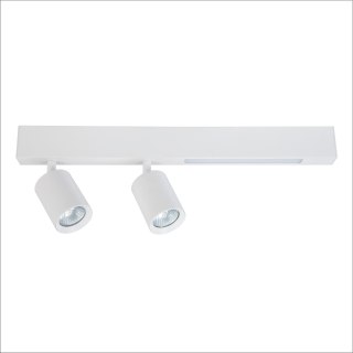 Lampa Sufitowa Magnet 5W+2xGU10 3000/4000K Biały