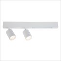 Lampa Sufitowa Magnet 9W+2xGU10 3000/4000K Biały
