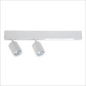 Lampa Sufitowa Magnet 9W+2xGU10 3000/4000K Biały
