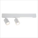 Lampa Sufitowa Magnet 9W+2xGU10 3000/4000K Biały
