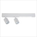 Lampa Sufitowa Magnet 9W+2xGU10 3000/4000K Biały