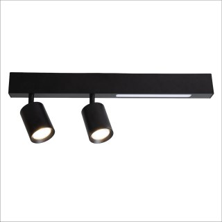 Lampa Sufitowa Magnet 5W+2xGU10 3000/4000K Czarny