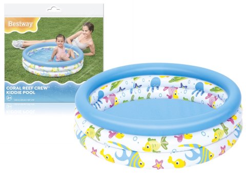 Dmuchany Basen Ogrodowy Dla Dzieci Rybki 102 cm Bestway 51008 Dmuchany Basen Ogrodowy Dla Dzieci Rybki 102 cm Bestway 51008