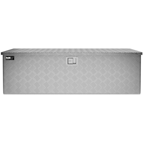 Skrzynia narzędziowa transportowa aluminiowa zamykana na klucz 150 l 124 x 38.5 x 38.5 cm Skrzynia narzędziowa transportowa aluminiowa zamykana na klucz 150 l 124 x 38.5 x 38.5 cm
