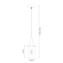 Lampa wisząca Arcadia Black 1xE27