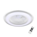 Lampowentylator ZEPHYR SILVER 48W LED+ PILOT