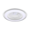 Lampowentylator ZEPHYR SILVER 48W LED+ PILOT