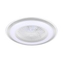 Lampowentylator ZEPHYR SILVER 48W LED+ PILOT
