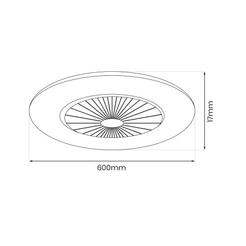 Lampowentylator ZEPHYR WHITE 48W LED+ PILOT Lampowentylator ZEPHYR WHITE 48W LED+ PILOT