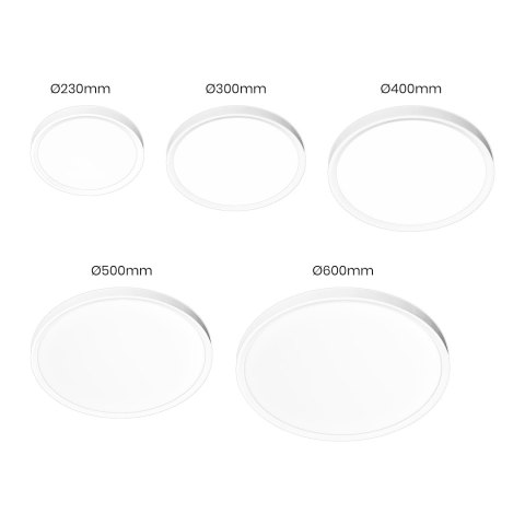 Plafon MAQ 24W 3CCT Biały Plafon MAQ 24W 3CCT Biały