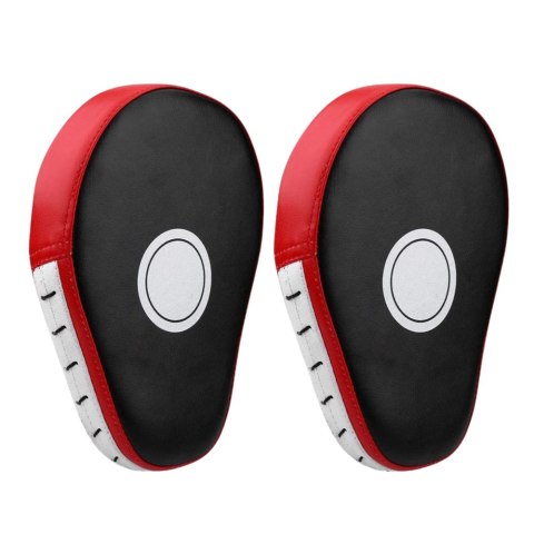 Tarcza Treningowa Rękawica Pad Kick Boxing Łapa Trenera Czerwona