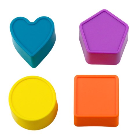 Kostka Sensoryczna Edukacyjna Dla Dzieci Sorter Elastyczne Przęsła Kolorowa