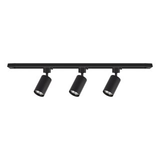 Zestaw Oprawa Tiger Track Czarny 3xGU10 1m