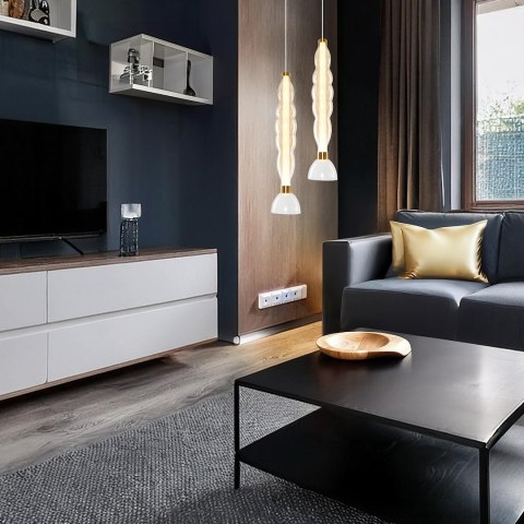 Lampa wisząca LUCCO amber 18W