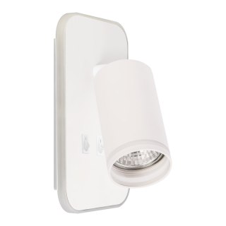 Oprawa Pipe Ring Kinkiet Biały 1xGU10 + LED 6W