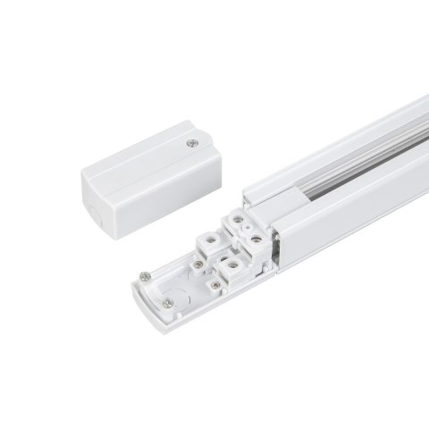 Prowadnica Track Biały 3-Obwodowy 1m + Zasilanie