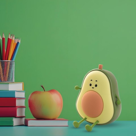 Lampka dziecięca AWOKADO
